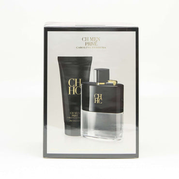 Ch Men Prive Perfume Gift Set for Men by Carolina Herrera