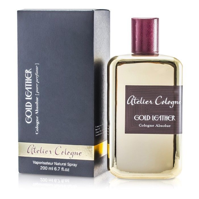 Gold Leather Cologne Absolue by Atelier Cologne